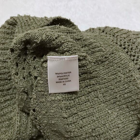Hooked Up NWT Sage Knit Sweater Juniors XS - Picture 8 of 9